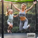 Neo-Sport Trampolina ogrodowa profilowana 10ft/312cmz siatką wewnętrzną Neo-Sport
