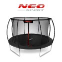 Neo-Sport Trampolina ogrodowa profilowana 12ft/374cm z siatką wewnętrzną Neo-Sport