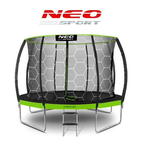 Neo-Sport Trampolina ogrodowa profilowana 12ft/374cm z siatką wewnętrzną Neo-Sport Neo-Sport Trampolina ogrodowa profilowana 12ft/374cm z siatką wewnętrzną Neo-Sport