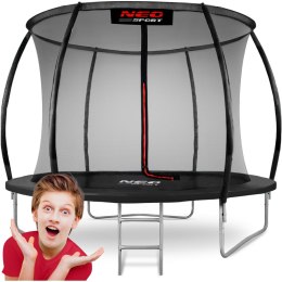 Neo-Sport Trampolina ogrodowa profilowana 8ft/252cm z siatką wewnętrzną Neo-Sport