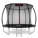 Neo-Sport Trampolina ogrodowa profilowana 8ft/252cm z siatką wewnętrzną Neo-Sport