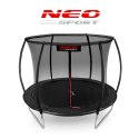 Neo-Sport Trampolina ogrodowa profilowana 8ft/252cm z siatką wewnętrzną Neo-Sport