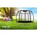 Neo-Sport Trampolina ogrodowa profilowana 8ft/252cm z siatką wewnętrzną Neo-Sport