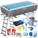 Bestway Basen ogrodowy stelażowy 404 x 201 x 100 cm 18w1 Bestway 56441