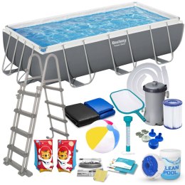 Bestway Basen ogrodowy stelażowy 404 x 201 x 100 cm 18w1 Bestway 56441