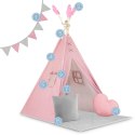 Nukido Namiot tipi dla dzieci NK-406 Nukido - różowy Nukido Namiot tipi dla dzieci NK-406 Nukido - różowy