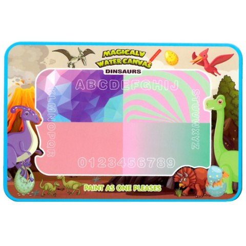 Woopie WOOPIE Magiczna Mata Wodna do Malowania XXL Pieczątki Cyferki 100x80 cm Woopie WOOPIE Magiczna Mata Wodna do Malowania XXL Pieczątki Cyferki 100x80 cm
