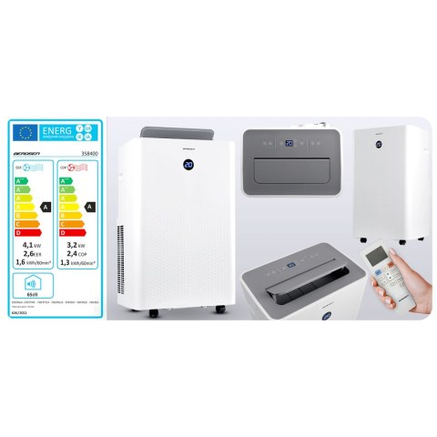 Berdsen Klimatyzator przenośny 14000 BTU osuszacz grzanie WiFi 37l/24h Berdsen BD-583 Berdsen Klimatyzator przenośny 14000 BTU osuszacz grzanie WiFi 37l/24h Berdsen BD-583