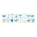Intex Basen ogrodowy stelażowy 260 x 160 x 65 cm 15w1 INTEX 28271