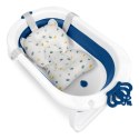Ricokids Wanienka składana dla dzieci, niemowląt z wkładką Ricokids RK-286 biało-niebieska Ricokids Wanienka składana dla dzieci, niemowląt z wkładką Ricokids RK-286 biało-niebieska