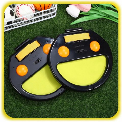 Woopie WOOPIE Catch Ball Gra Zręcznościowa Rzucaj Łap Paletka+ 2 Piłki Woopie WOOPIE Catch Ball Gra Zręcznościowa Rzucaj Łap Paletka+ 2 Piłki