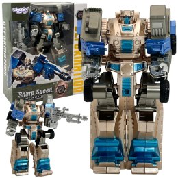 Woopie WOOPIE Robot Transformujący SHARP SPEED 2w1 Ciężarówka Bojowa