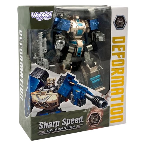 Woopie WOOPIE Robot Transformujący SHARP SPEED 2w1 Ciężarówka Bojowa Woopie WOOPIE Robot Transformujący SHARP SPEED 2w1 Ciężarówka Bojowa