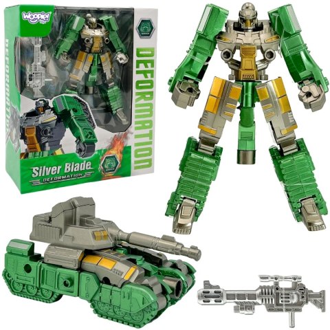 Woopie WOOPIE Robot Transformujący SILVER BLADE 2w1 Czołg Woopie WOOPIE Robot Transformujący SILVER BLADE 2w1 Czołg