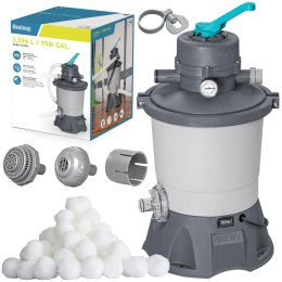 Bestway Pompa piaskowa do basenów + kulki filtracyjne 3596l/h Bestway 58515