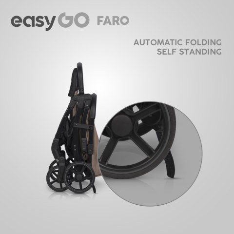 EASY GO Wózek dziecięcy FARO SAVANNA BEIGE EASY GO Wózek dziecięcy FARO SAVANNA BEIGE