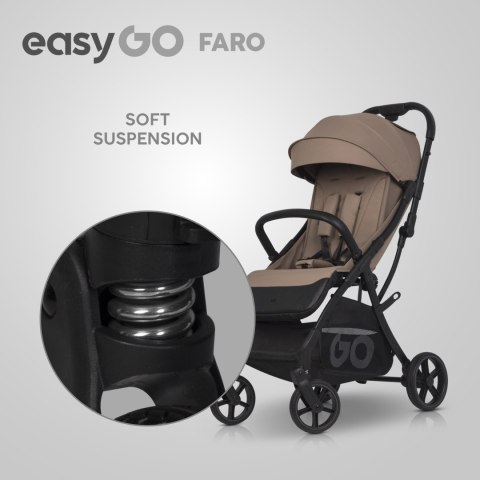 EASY GO Wózek dziecięcy FARO SAVANNA BEIGE EASY GO Wózek dziecięcy FARO SAVANNA BEIGE