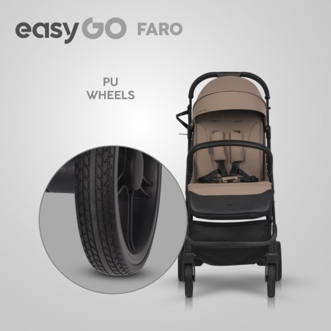 EASY GO Wózek dziecięcy FARO SAVANNA BEIGE EASY GO Wózek dziecięcy FARO SAVANNA BEIGE