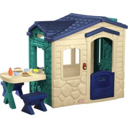 Little Tikes Little Tikes Domek Ogrodowy z PATIO z Magicznym Dzwonkiem Granatowo-zielony