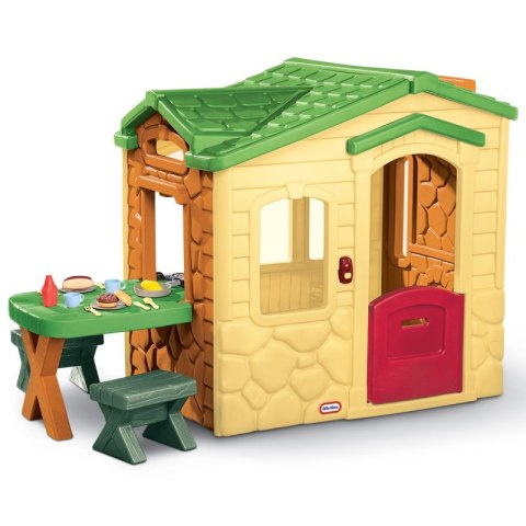 Little Tikes Little Tikes Domek Piknikowy z Patio i magicznym dzwonkiem - naturalny Little Tikes Little Tikes Domek Piknikowy z Patio i magicznym dzwonkiem - naturalny
