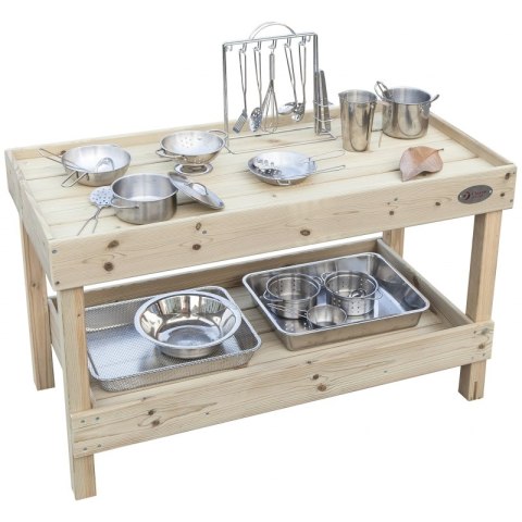 Classic World EDU CLASSIC WORLD EDU Drewniany Blat Kuchenny Szafka na Akcesoria Kuchenne Plac Zabaw Classic World EDU CLASSIC WORLD EDU Drewniany Blat Kuchenny Szafka na Akcesoria Kuchenne Plac Zabaw