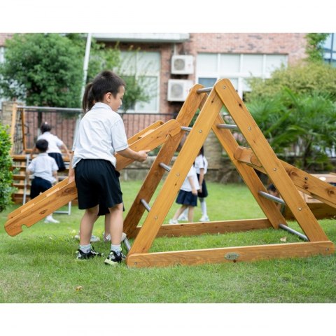 Classic World EDU CLASSIC WORLD EDU Drewniany Plac Zabaw XL Zestaw Drabinka Montessori do Wspinaczki Classic World EDU CLASSIC WORLD EDU Drewniany Plac Zabaw XL Zestaw Drabinka Montessori do Wspinaczki