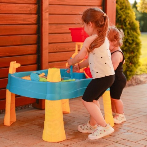 Woopie WOOPIE Stolik Wodny 2w1 Piaskownica Młyn 14 akc. Woopie WOOPIE Stolik Wodny 2w1 Piaskownica Młyn 14 akc.