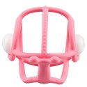 Mombella 00606 Gryzak z grzechotką Ślimak pink Mombella 00606 Gryzak z grzechotką Ślimak pink