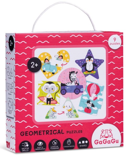 GAGAGU GGG0329 Puzzle geometryczne GAGAGU GGG0329 Puzzle geometryczne