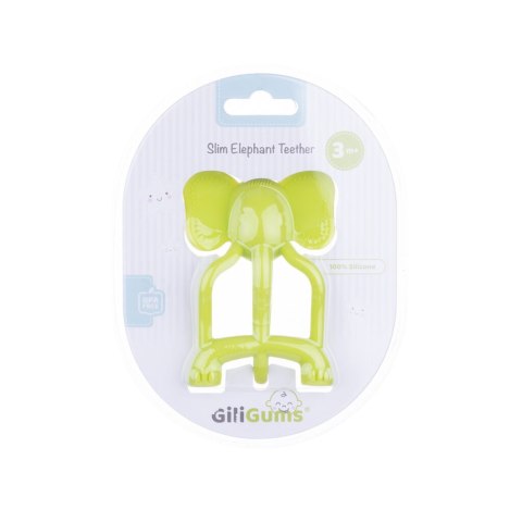 GILIGUMS GG 21309 Gryzak uspokajający słoń limonka GILIGUMS GG 21309 Gryzak uspokajający słoń limonka