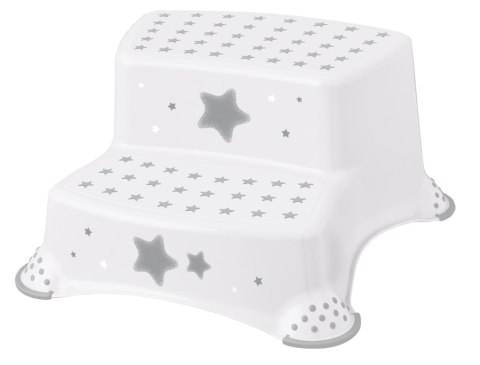 KEEEPER 10031 IGOR STARS Podest dwustopniowy antypoślizgowy kosmiczny biały KEEEPER 10031 IGOR STARS Podest dwustopniowy antypoślizgowy kosmiczny biały