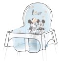 KEEEPER 185016 Lena Mickey mouse Mata na krzesełko do karmienia cloudy blue( mętny błękit) KEEEPER 185016 Lena Mickey mouse Mata na krzesełko do karmienia cloudy blue( mętny błękit)