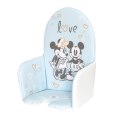 KEEEPER 185016 Lena Mickey mouse Mata na krzesełko do karmienia cloudy blue( mętny błękit) KEEEPER 185016 Lena Mickey mouse Mata na krzesełko do karmienia cloudy blue( mętny błękit)