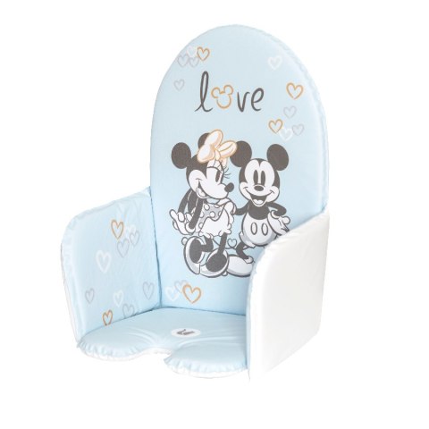 KEEEPER 185016 Lena Mickey mouse Mata na krzesełko do karmienia cloudy blue( mętny błękit) KEEEPER 185016 Lena Mickey mouse Mata na krzesełko do karmienia cloudy blue( mętny błękit)