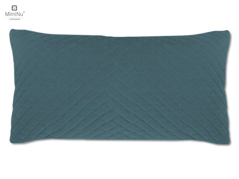 KIECZMERSKI Poduszka z poszewką VELVET pikowana 40x40/30x60 niebieska PROMOCJA! KIECZMERSKI Poduszka z poszewką VELVET pikowana 40x40/30x60 niebieska PROMOCJA!