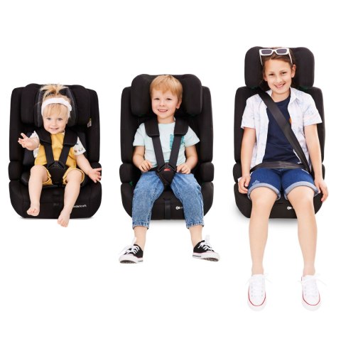 KINDERKRAFT Fotelik samochodowy SAFETY FIX 2 i-Size 76-150cm black KINDERKRAFT Fotelik samochodowy SAFETY FIX 2 i-Size 76-150cm black