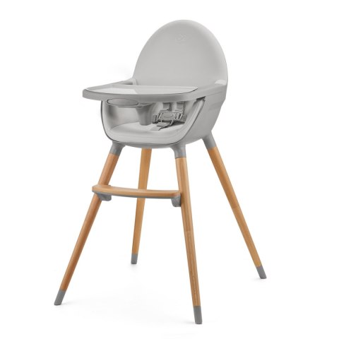 KINDERKRAFT Krzesełko do karmienia FINI 2 grey KINDERKRAFT Krzesełko do karmienia FINI 2 grey