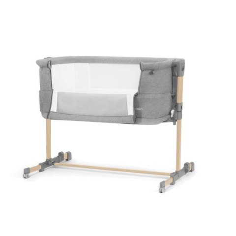 KINDERKRAFT Łóżeczko dostawne Neste Grow Light Grey Full Wood KINDERKRAFT Łóżeczko dostawne Neste Grow Light Grey Full Wood