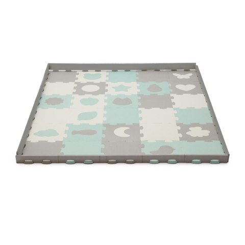 KINDERKRAFT Mata piankowa puzzle LUNO mint KINDERKRAFT Mata piankowa puzzle LUNO mint