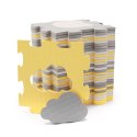 KINDERKRAFT Mata piankowa puzzle LUNO yellow KINDERKRAFT Mata piankowa puzzle LUNO yellow