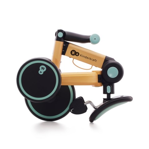 KINDERKRAFT Rowerek trójkołowy 4TRIKE sunflower blue 3w1 KINDERKRAFT Rowerek trójkołowy 4TRIKE sunflower blue 3w1
