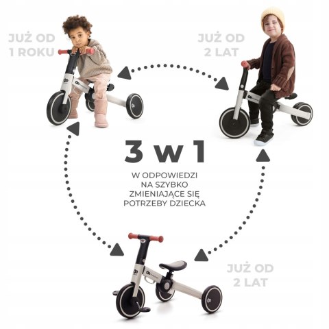 KINDERKRAFT Rowerek trójkołowy 4TRIKE sunflower blue 3w1 KINDERKRAFT Rowerek trójkołowy 4TRIKE sunflower blue 3w1