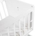 KLUPŚ Łóżeczko dostawne 89x40 ZOYA 5w1 biel KLUPŚ Łóżeczko dostawne 89x40 ZOYA 5w1 biel