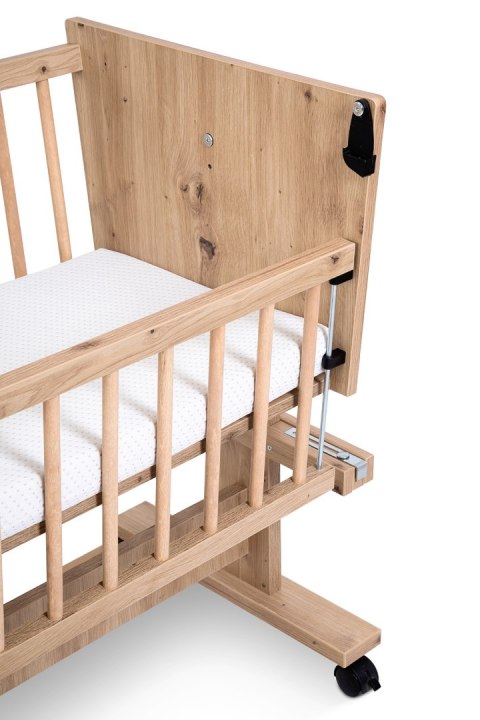 KLUPŚ Łóżeczko dostawne 89x40 ZOYA 5w1 dąb KLUPŚ Łóżeczko dostawne 89x40 ZOYA 5w1 dąb