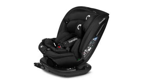LIONELO Fotelik samochodowy Bastiaan RWF I-SIZE black carbon LIONELO Fotelik samochodowy Bastiaan RWF I-SIZE black carbon
