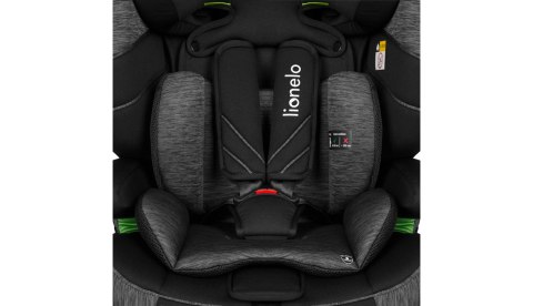LIONELO Fotelik samochodowy Levi One i-Size Black Grey LIONELO Fotelik samochodowy Levi One i-Size Black Grey