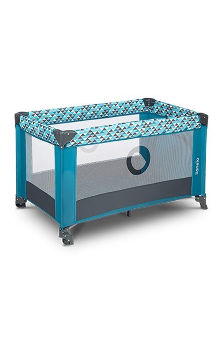 LIONELO Łóżeczko turystyczne Stefi Green Turquoise LIONELO Łóżeczko turystyczne Stefi Green Turquoise