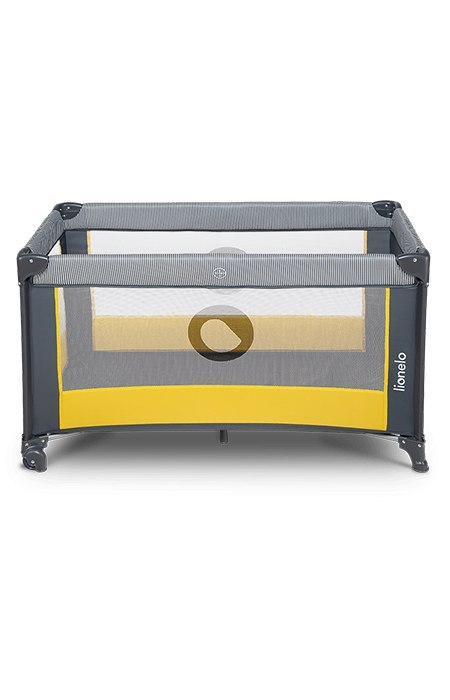 LIONELO Łóżeczko turystyczne Stefi Yellow Lemon LIONELO Łóżeczko turystyczne Stefi Yellow Lemon
