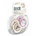 LOVI 22/883 Smoczek silikonowy dynamiczny 3-6m 2 szt Wild Soul Girl LOVI 22/883 Smoczek silikonowy dynamiczny 3-6m 2 szt Wild Soul Girl