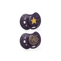 LOVI 22/892 Smoczek silikonowy dynamiczny 0-3 m 2 szt Stardust violet LOVI 22/892 Smoczek silikonowy dynamiczny 0-3 m 2 szt Stardust violet